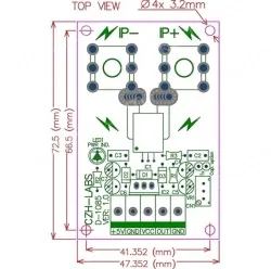 AC-DC buck module: 220V to 5V 1A isolating switching power supply module without pins