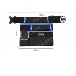 Double belt bag + built-in belt