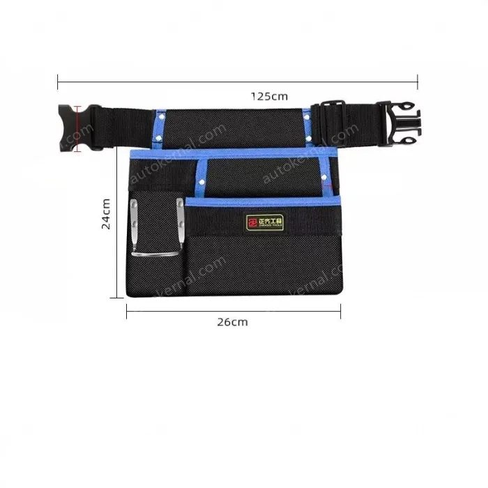 Double belt bag + built-in belt