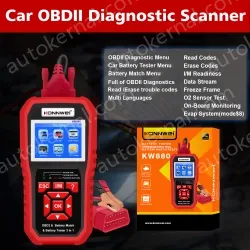 KW880 Automotive Fault Diagnosis Instrument Engine Fault Reading Fault Code Query Playback Function Testing Tools