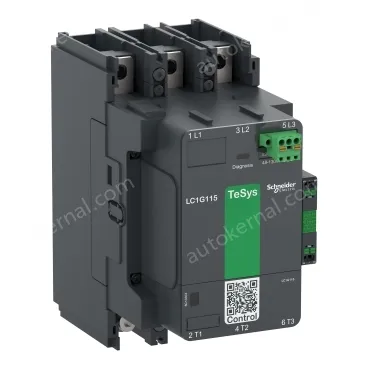 LC1G185KUEN Contactor, high power, TeSys Giga, standard version, 3 pole/NO, AC-3 <=440V 185A, 100-250VAC/DC coil
