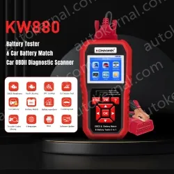 KW880 Automotive Fault Diagnosis Instrument Engine Fault Reading Fault Code Query Playback Function Testing Tools