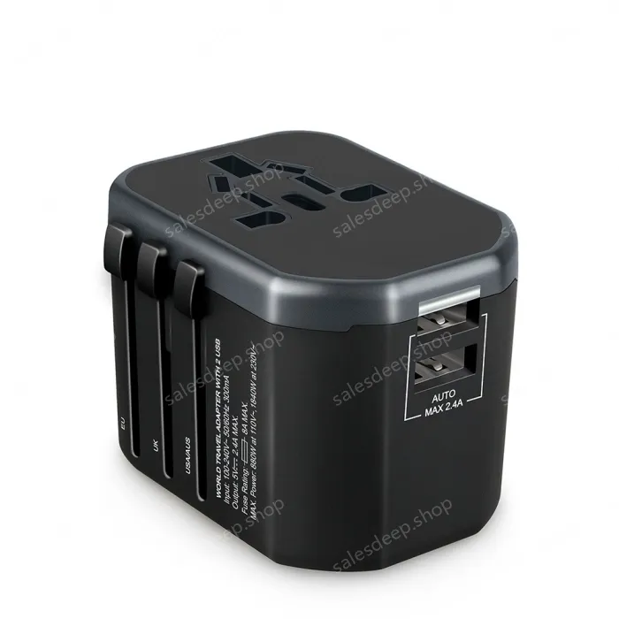 International travel adapter KRUSB-WLG3303B