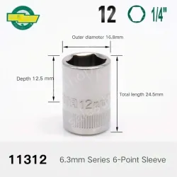 Xiaofei-12mm-6.3mm series 1/4-11312