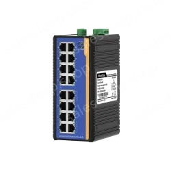[100 Gigabit 16 Port] ring network management industrial switch