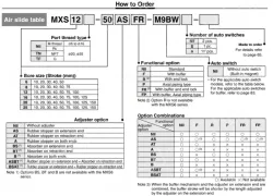 Air Slide Table MXS Series