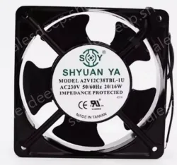 AC axial fan A2V12C38TBL-IU 230V AC 2.8 m³/min（97 CFM）