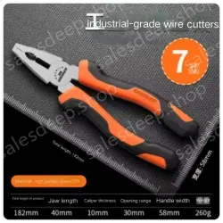 Industrial Grade 7 inch wire cutters