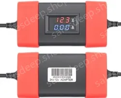 24V to 12V Truck Diagnostic Assist Module Heavy Duty Truck Adapter Connector