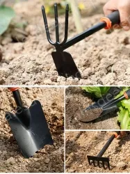 Army green hole shovel