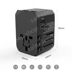 Hot sale PD travel adapter KRUSB-WLG3301B