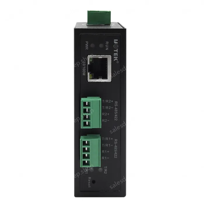 10/100M to 2 Ports RS-485/422 Serial Device Server