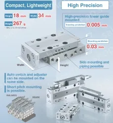 Air Slide Table MXJ Series MXJ8-10