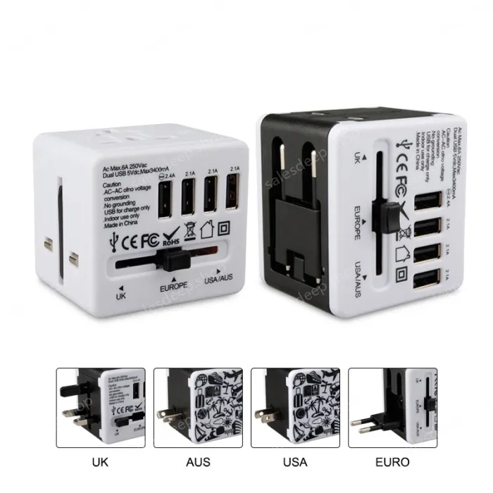 B2C hot sale Travel adapter KRUSB-WLG3324B